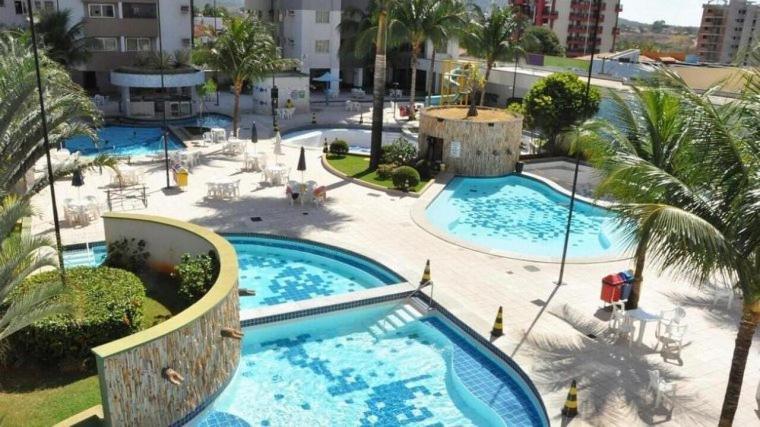 Aquarius Residence Apart Caldas Novas Bagian luar foto
