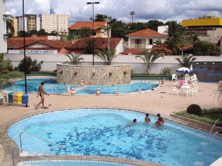 Aquarius Residence Apart Caldas Novas Bagian luar foto