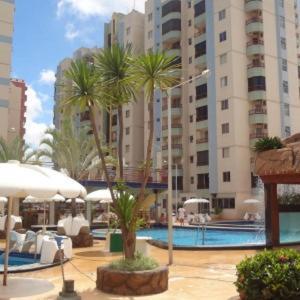 Aquarius Residence Apart Caldas Novas Bagian luar foto